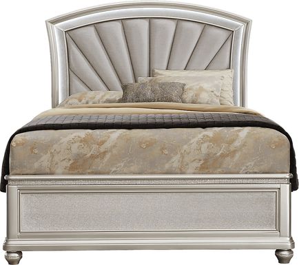 Starlet Lane Silver 3 Pc Queen Bed