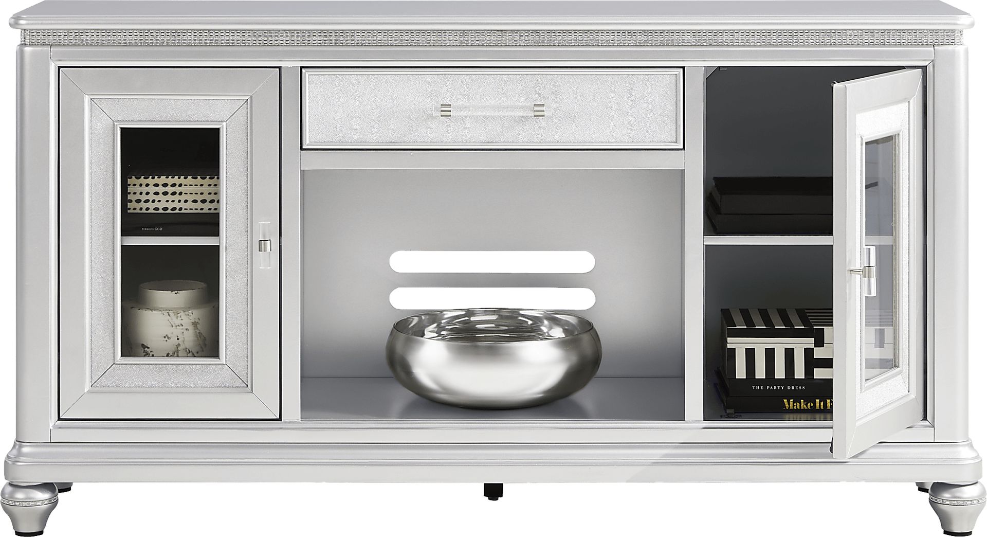 Starlet Lane Silver 66 in. Console - Image 2