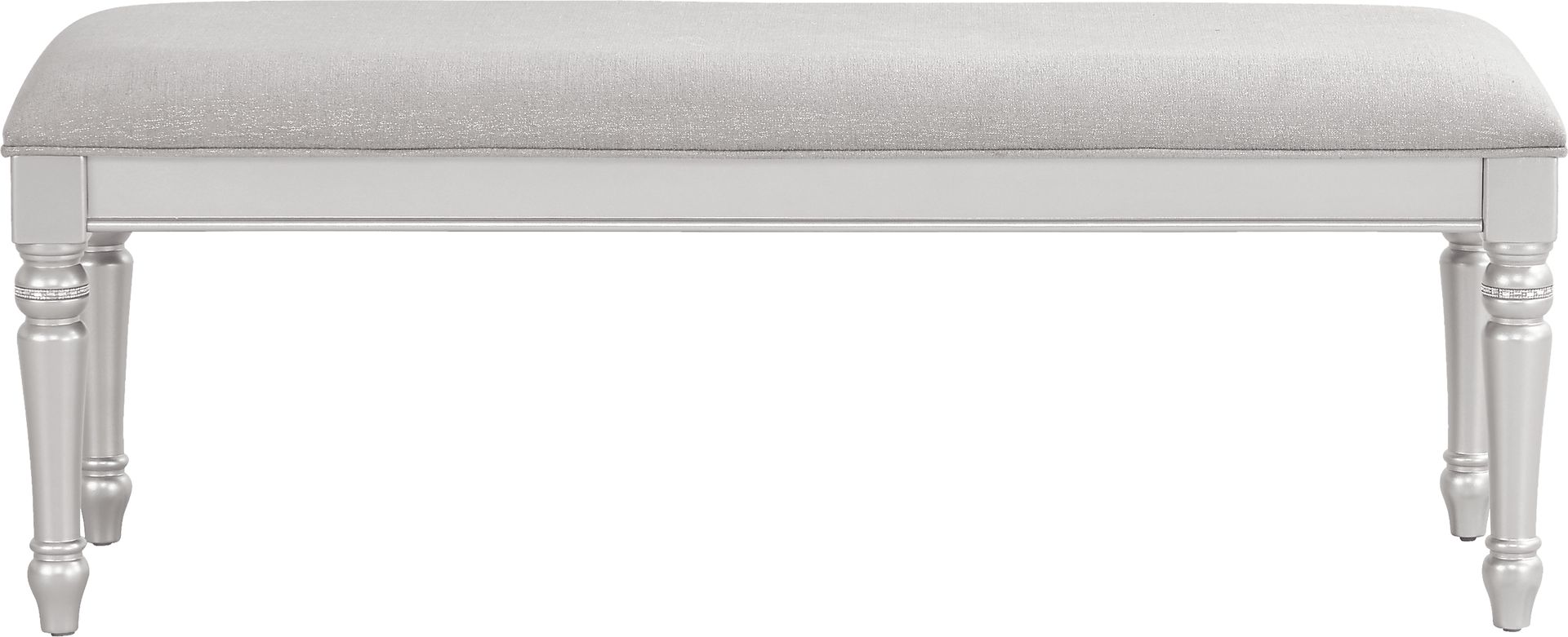 Starlet Lane Silver Bench - Image 1