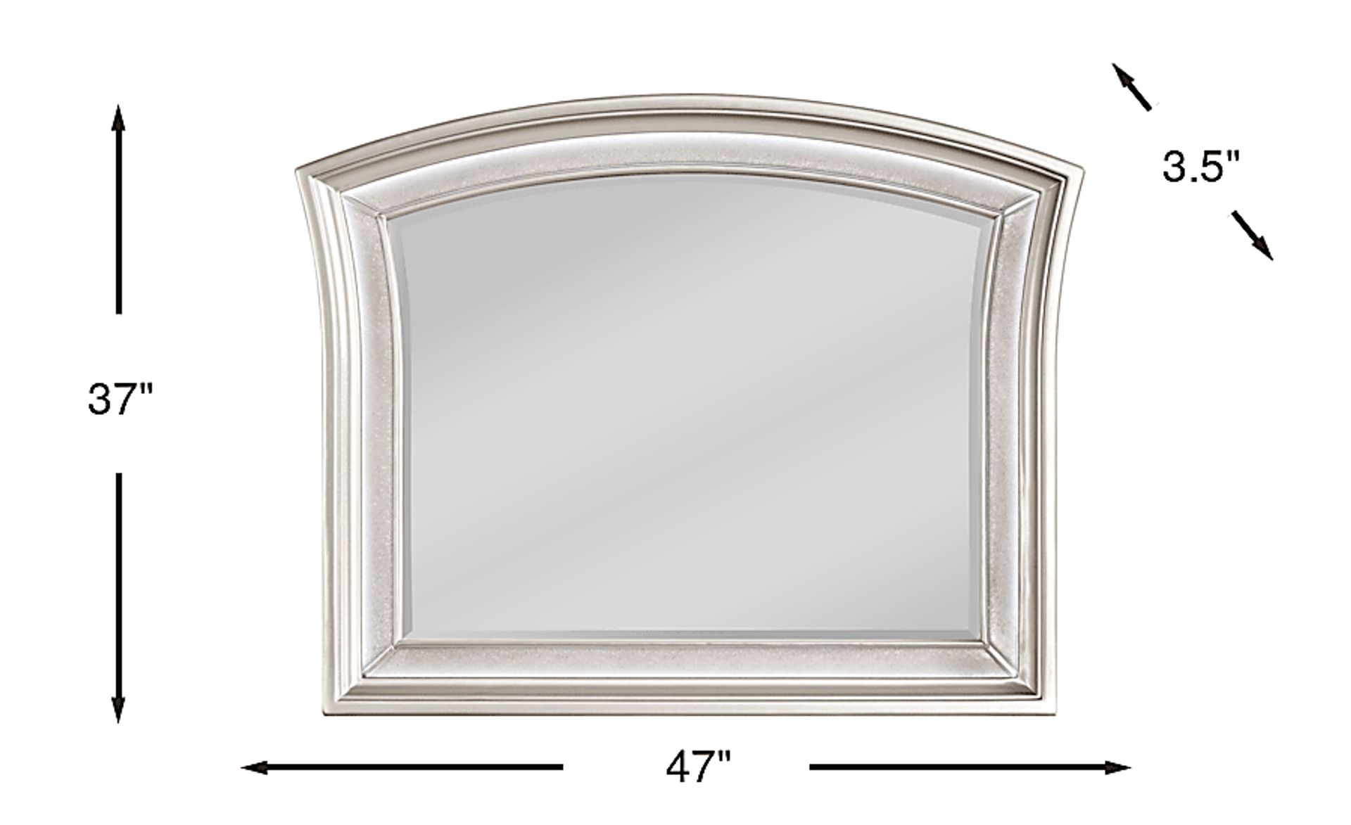 Dimension Image. Please refer to the Dimension Tab on this page for dimension details.