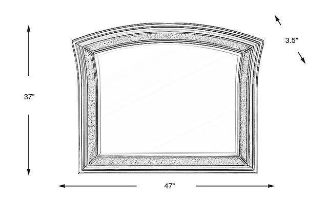 Dimension Image. Please refer to the Dimension Tab on this page for dimension details.