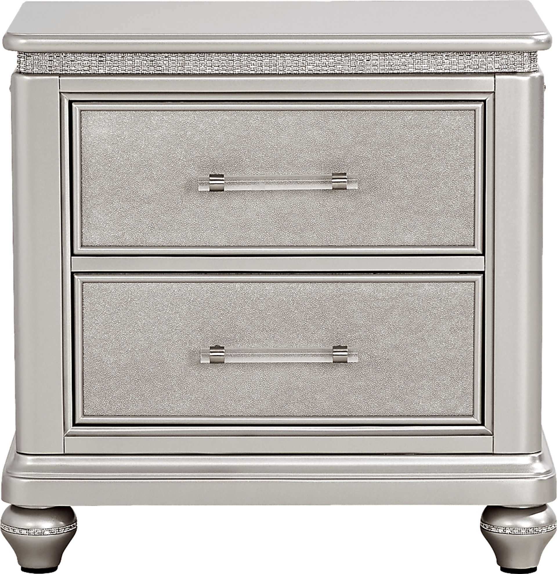 Starlet Lane Silver 7 Pc King Bedroom - Image 10