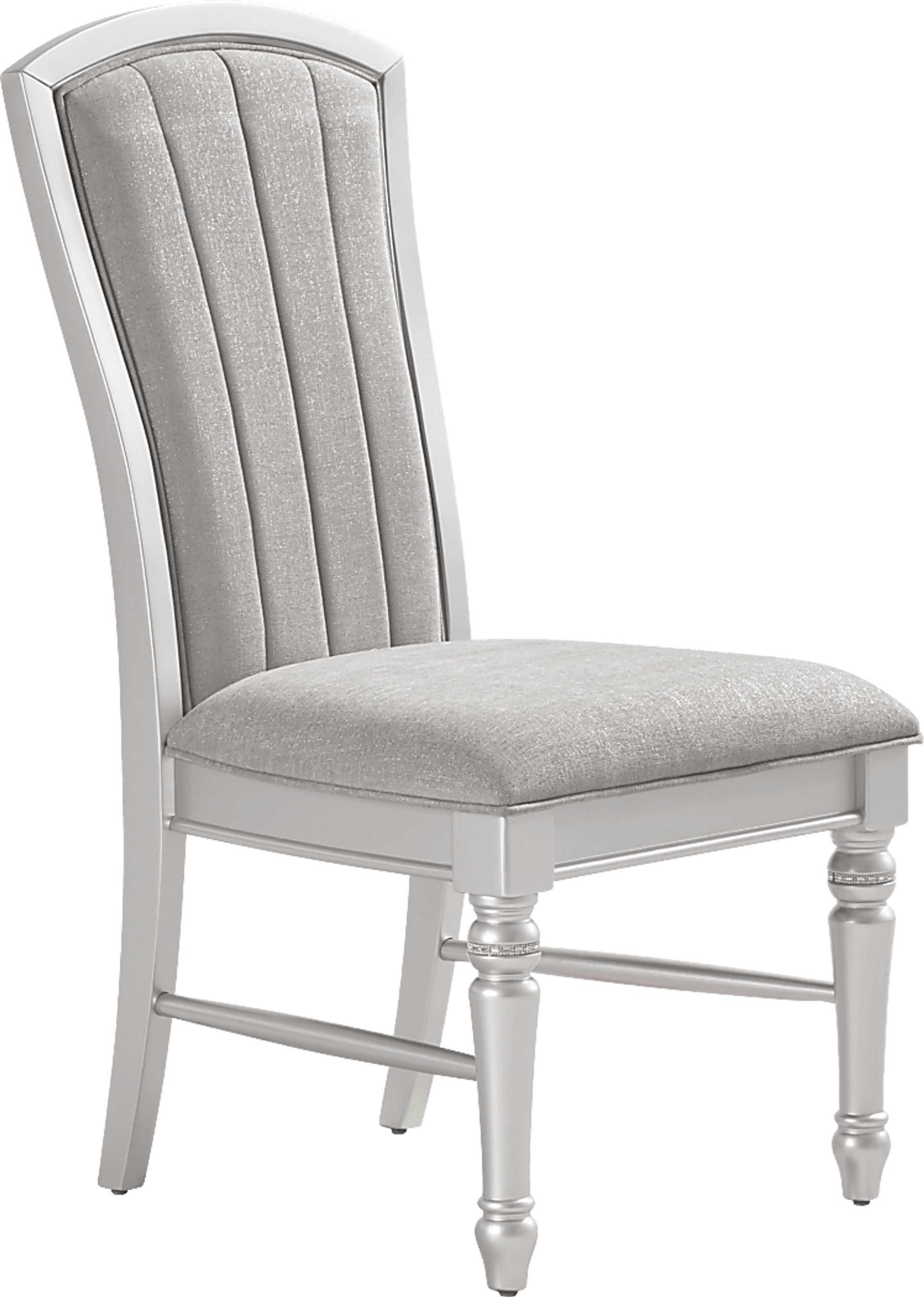 Starlet Lane Silver Side Chair - Image 1