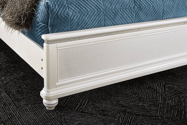 Starlet Lane White 5 Pc Queen Bedroom - Thumbnail - Image 5