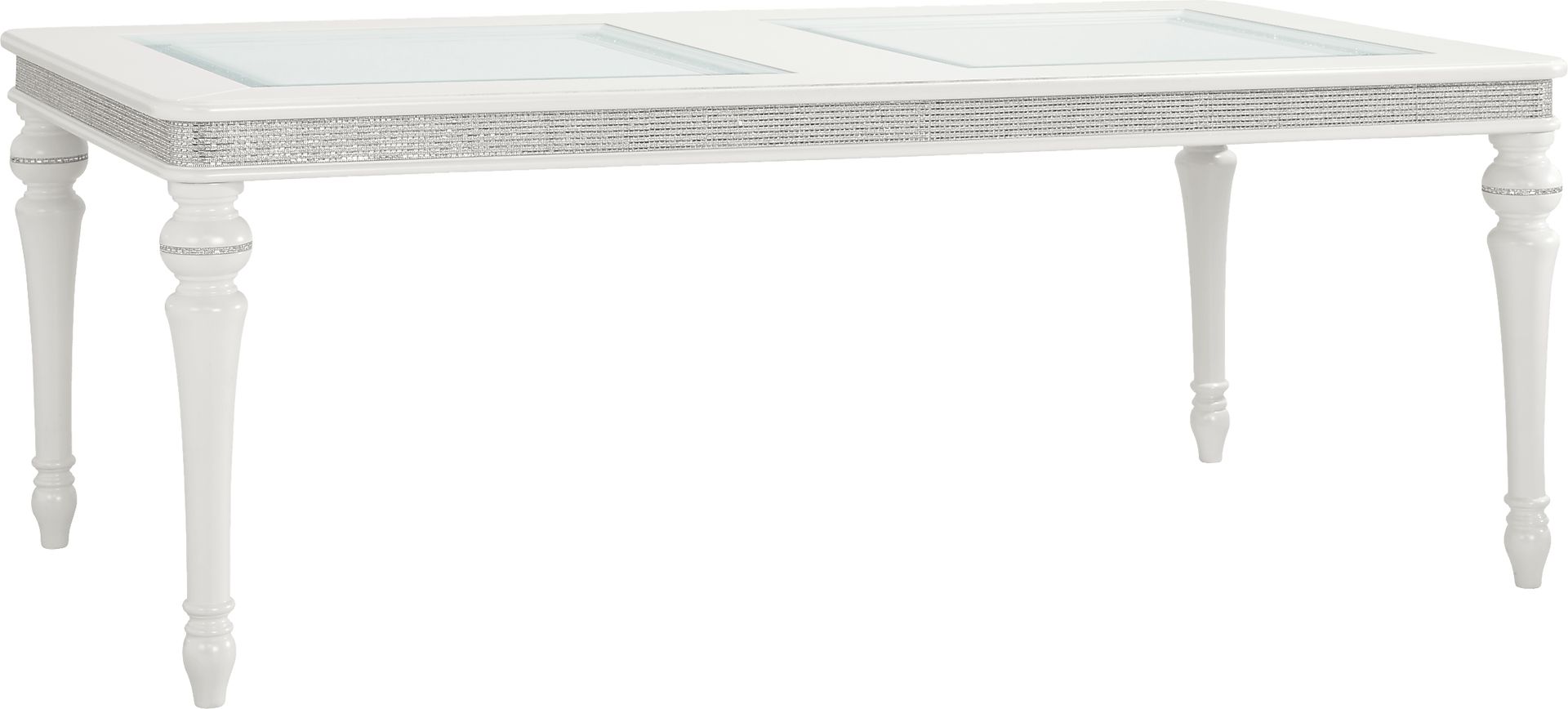 Starlet Lane White 5 Pc Rectangle Dining Room - Image 2