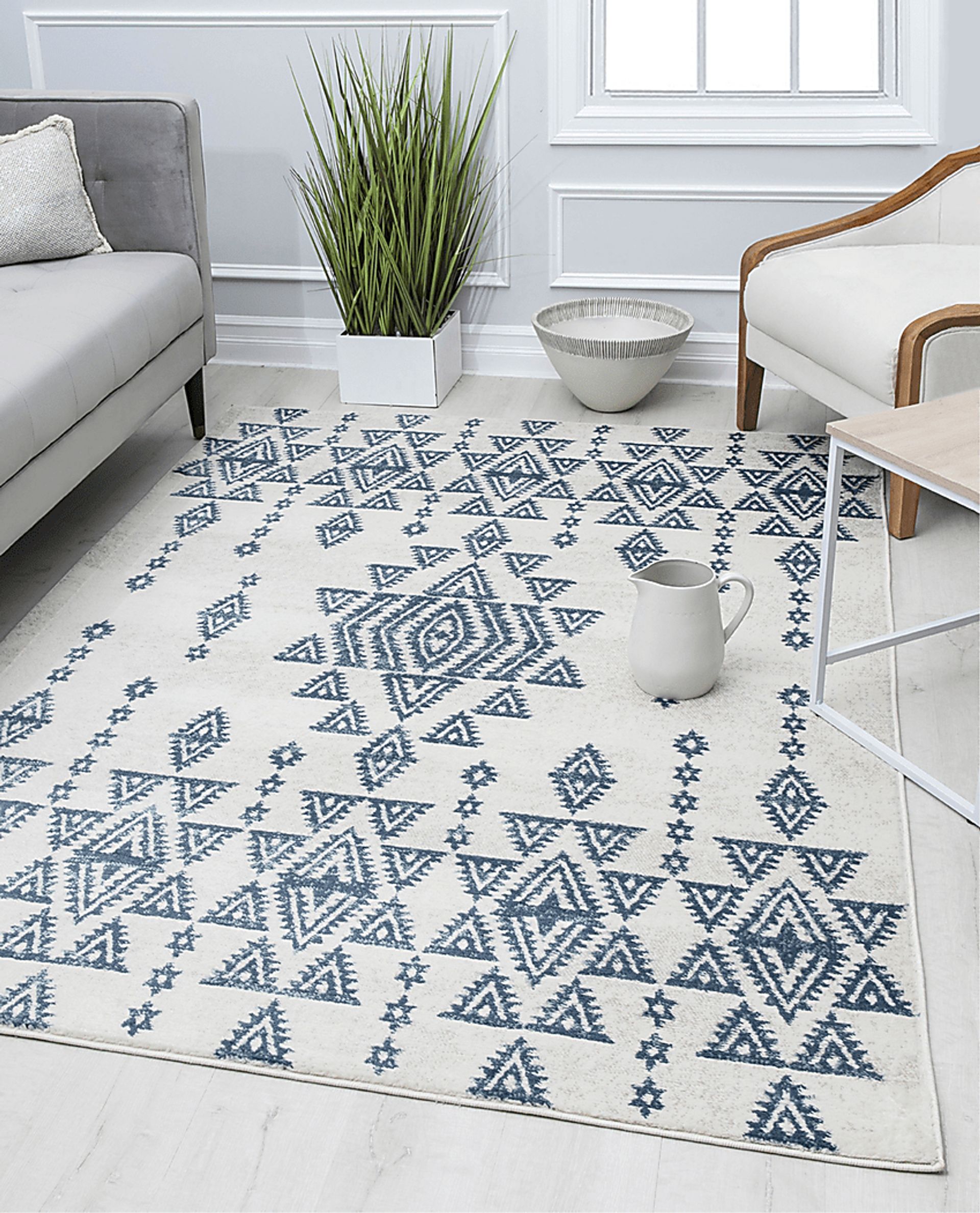 Starlia 8' x 10' Blue Rug - Image 2