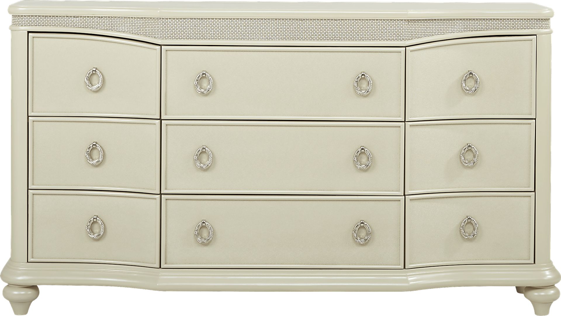Starline Pearl 5 Pc King Upholstered Bedroom - Image 4