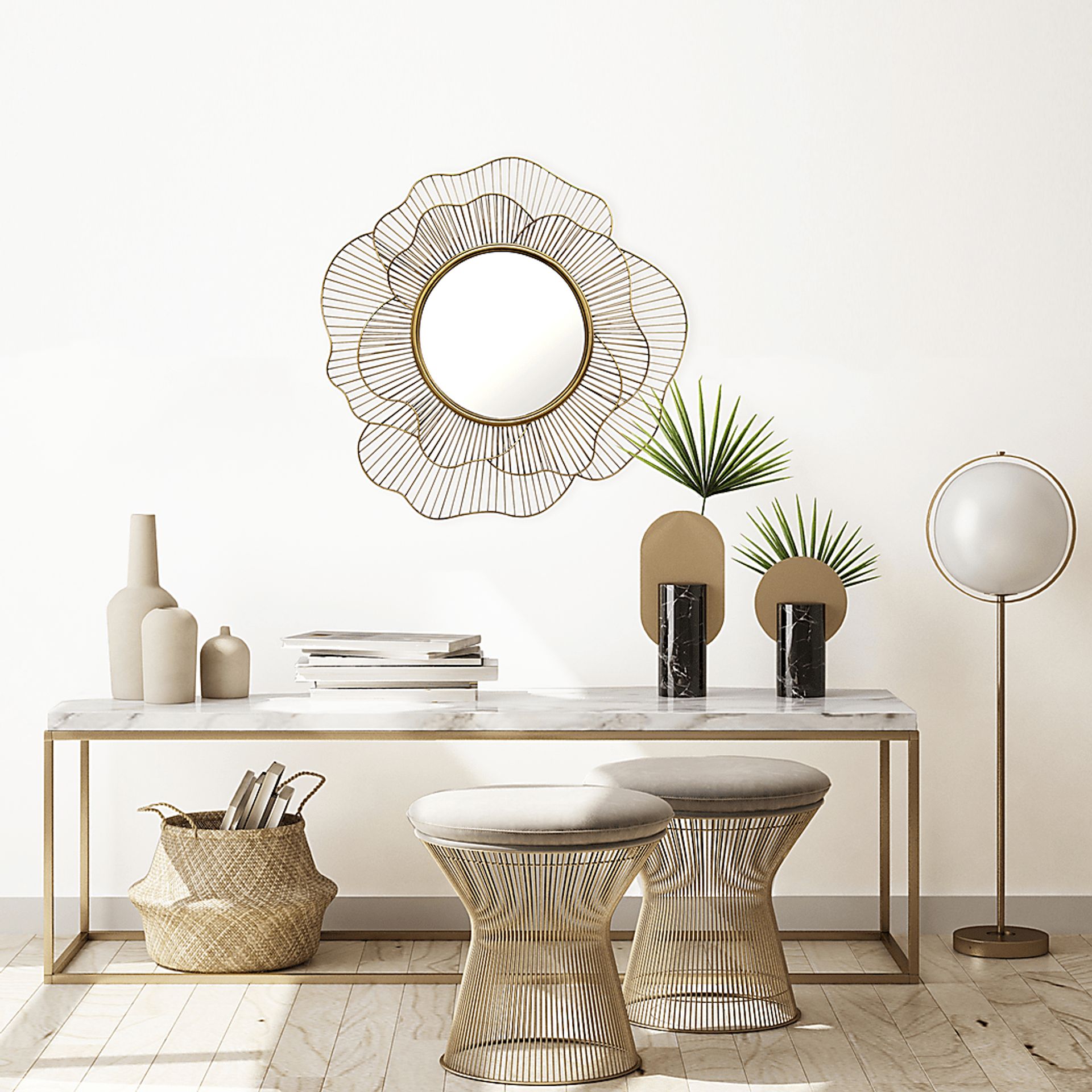 Starlynn Gold Mirror - Image 2