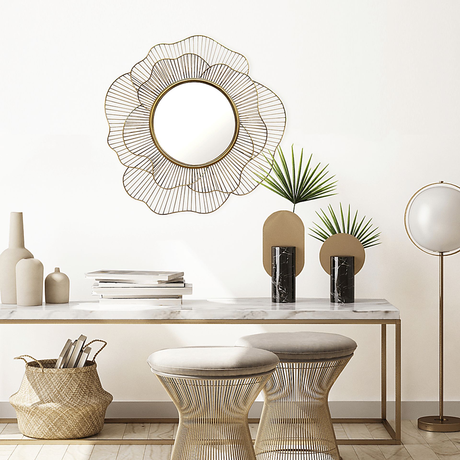 Starlynn Gold Mirror - Image 5