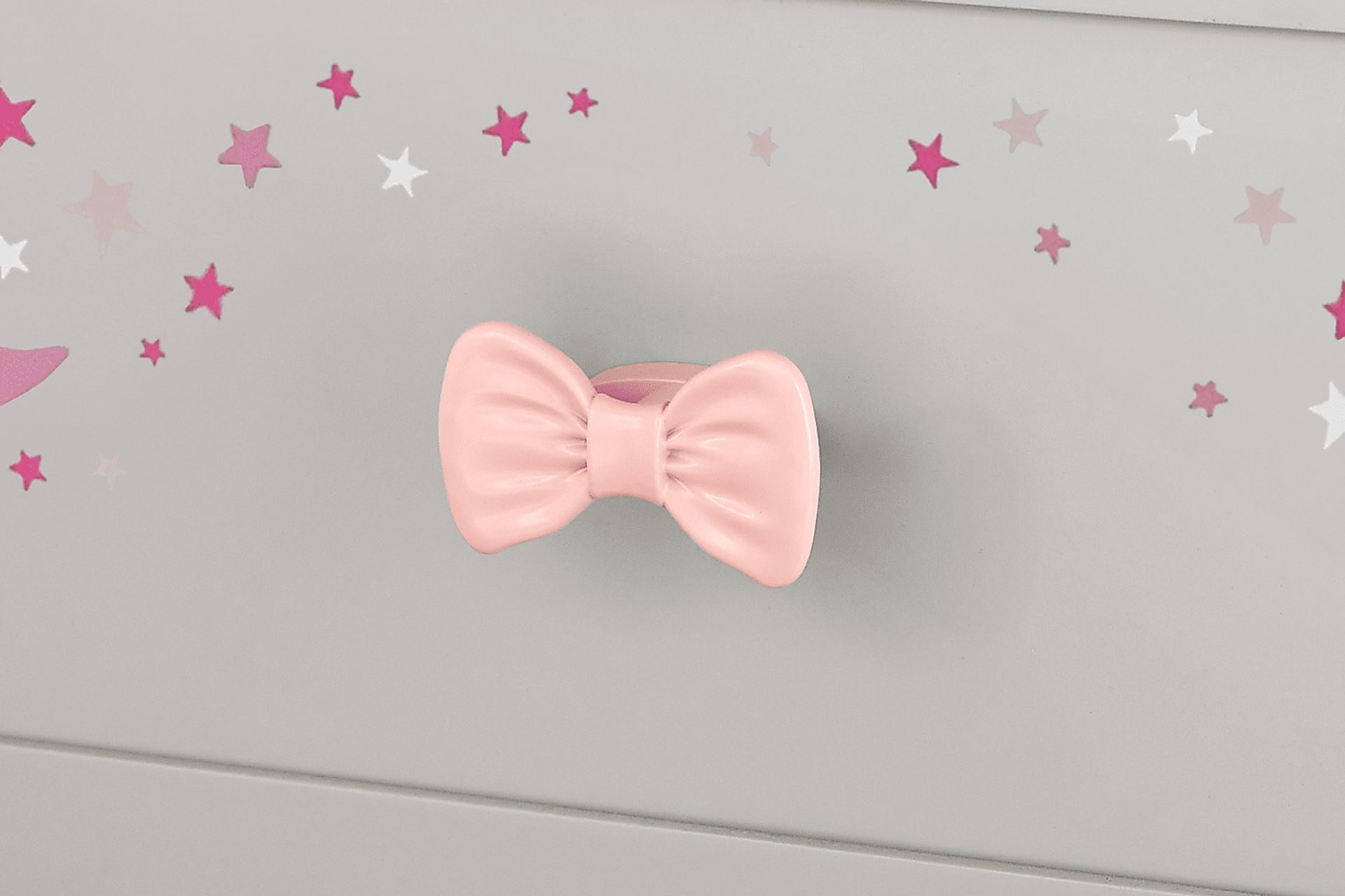 Starry Dreams with Minnie Mouse Gray Nightstand - Image 3