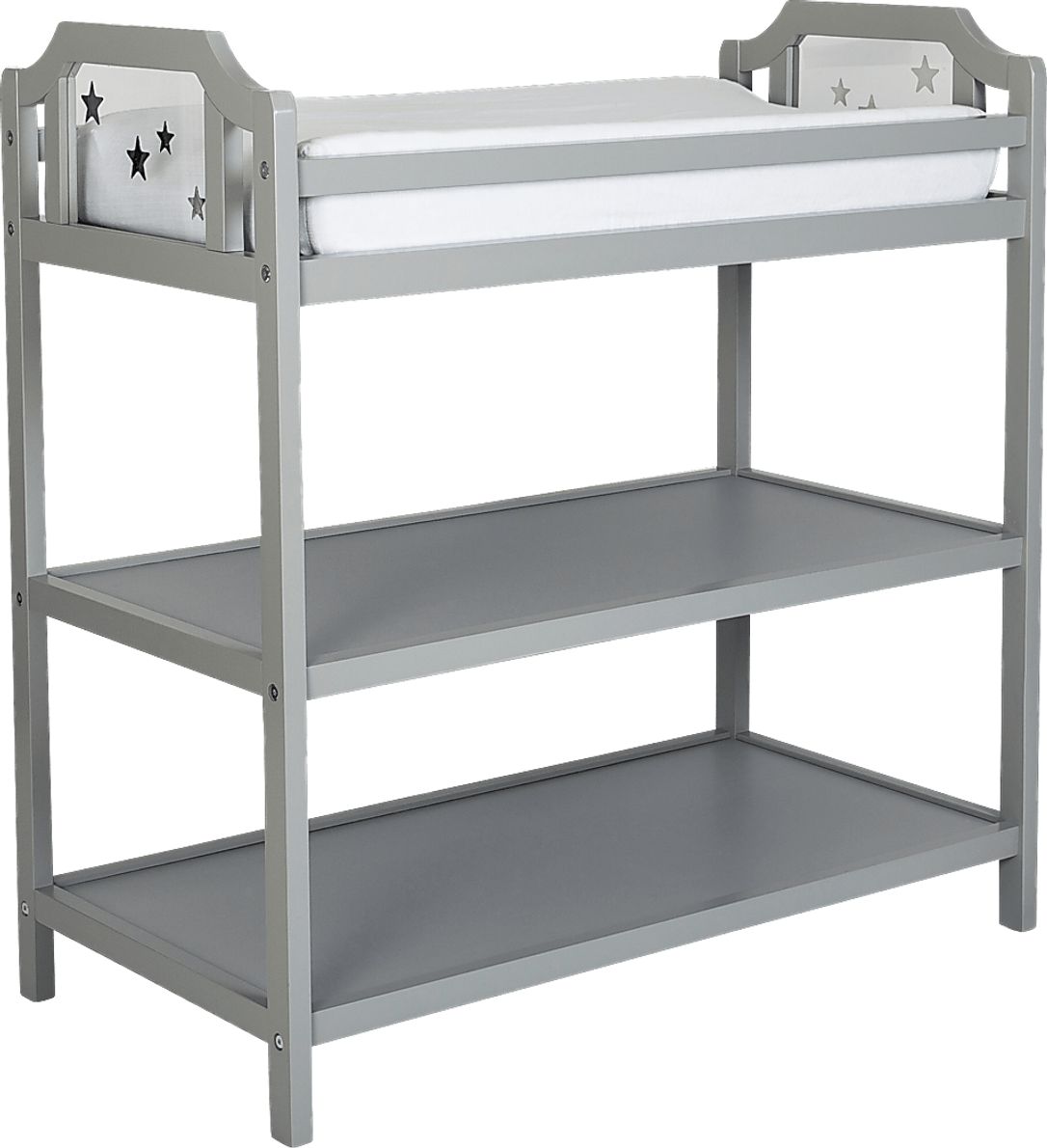 Starry Grove Light Gray Changing Table