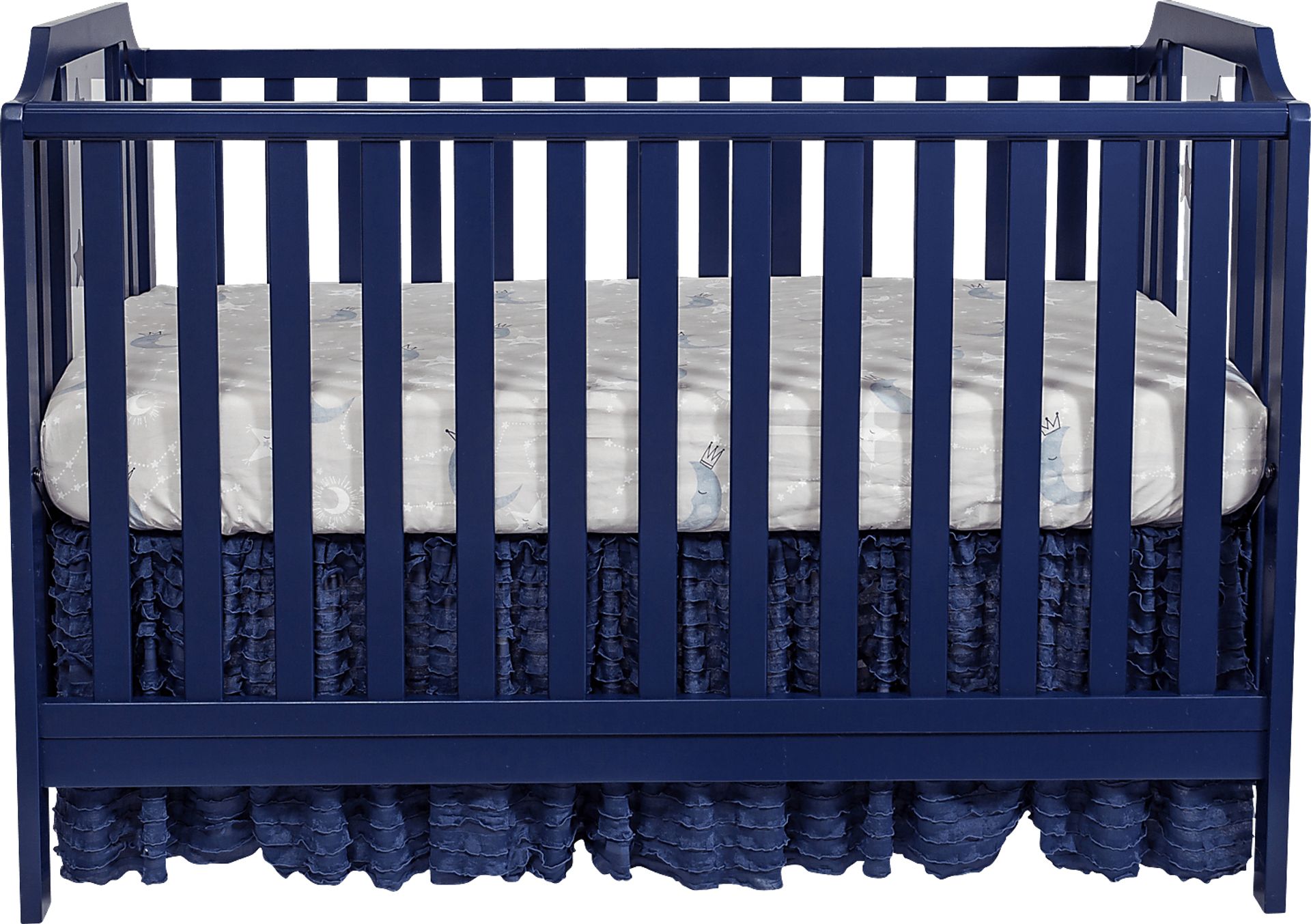 Kids Starry Grove Navy Convertible Crib - Image 3