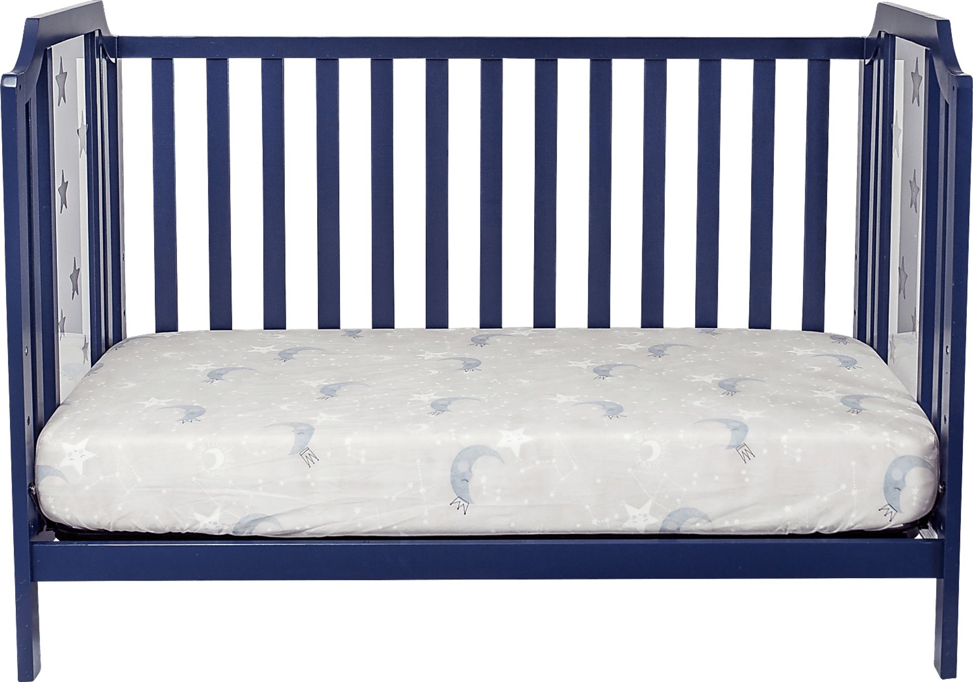 Kids Starry Grove Navy Convertible Crib - Image 7