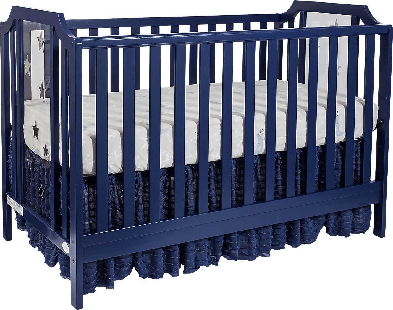 Kids Starry Grove Navy Convertible Crib