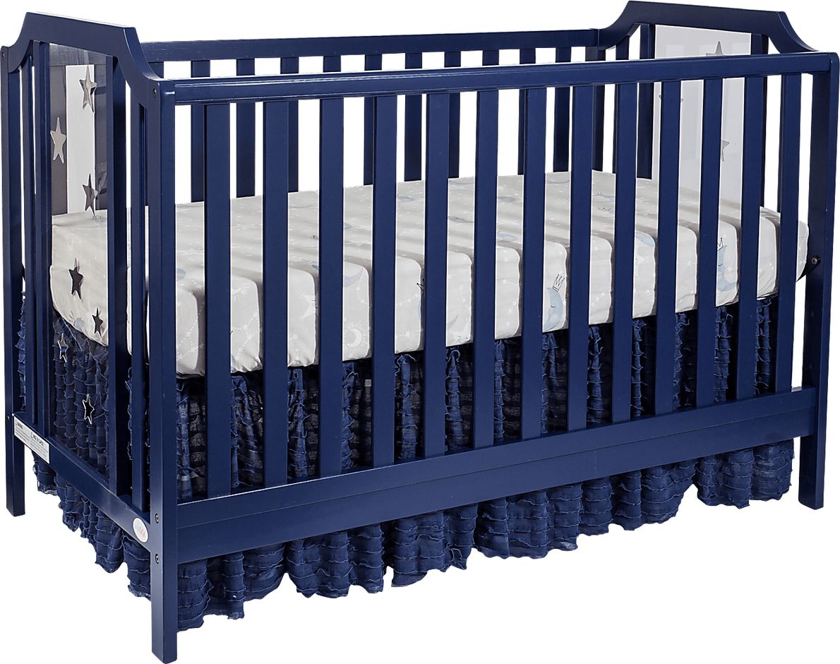 Starry Grove Navy Covertible Crib