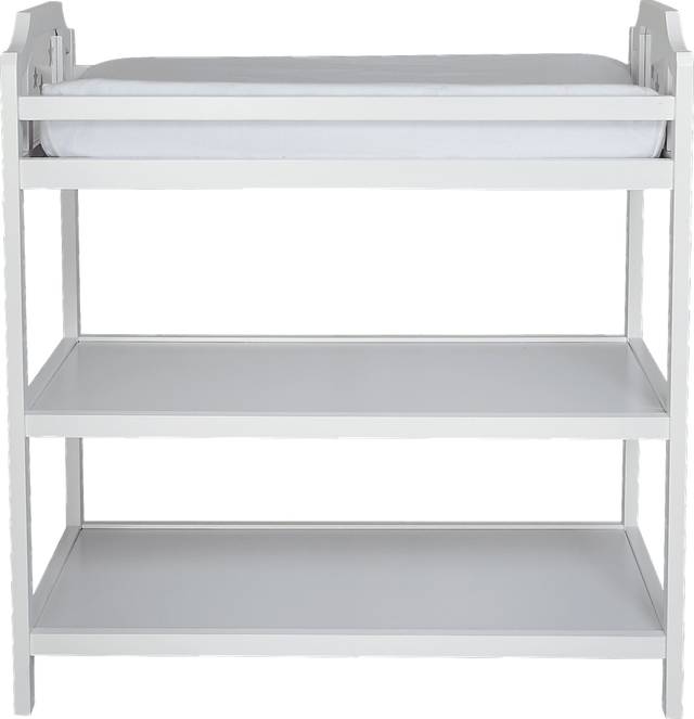 Kids Starry Grove White Changing Table - Thumbnail - Image 3