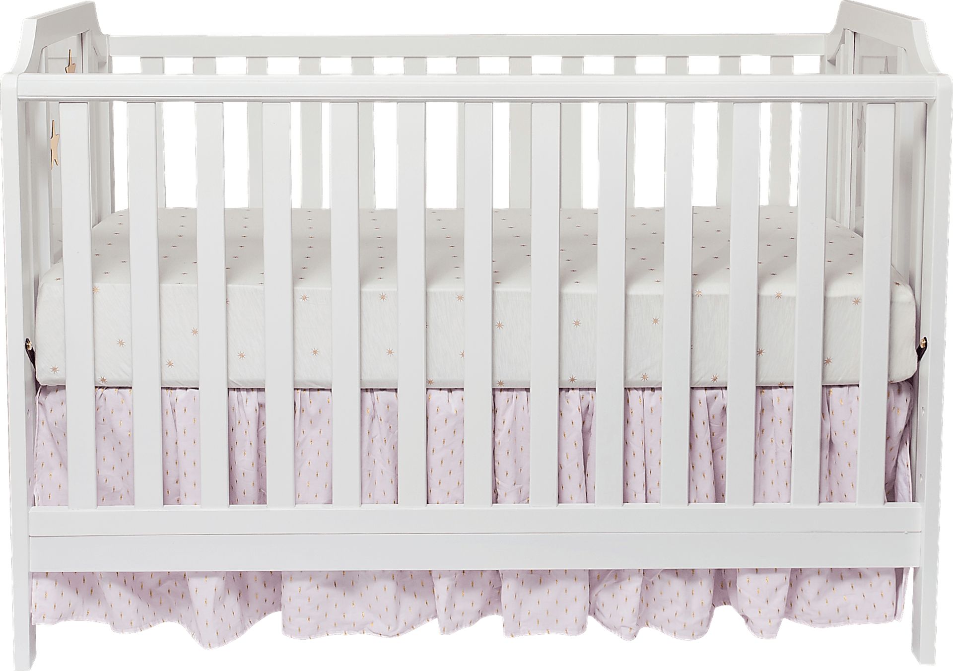 Starry Grove White Convertible Crib - Image 3