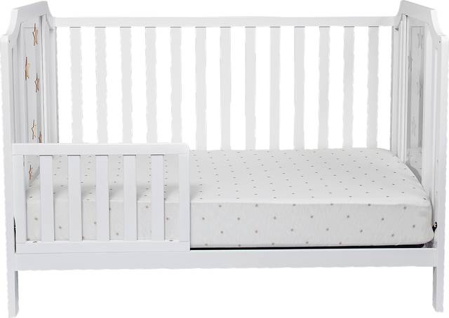 Starry Grove White Convertible Crib - Thumbnail - Image 5