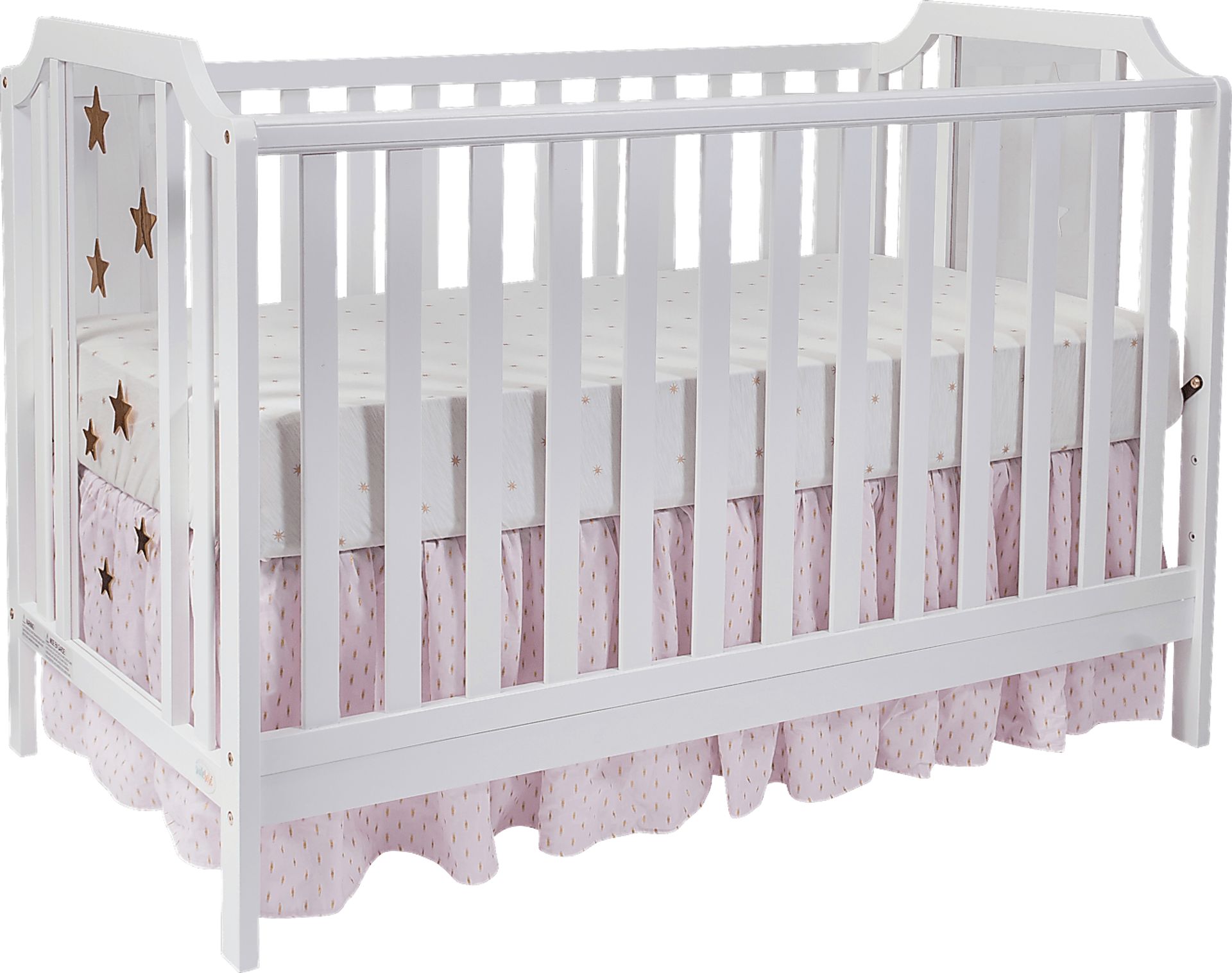 Starry Grove White Convertible Crib - Image 1