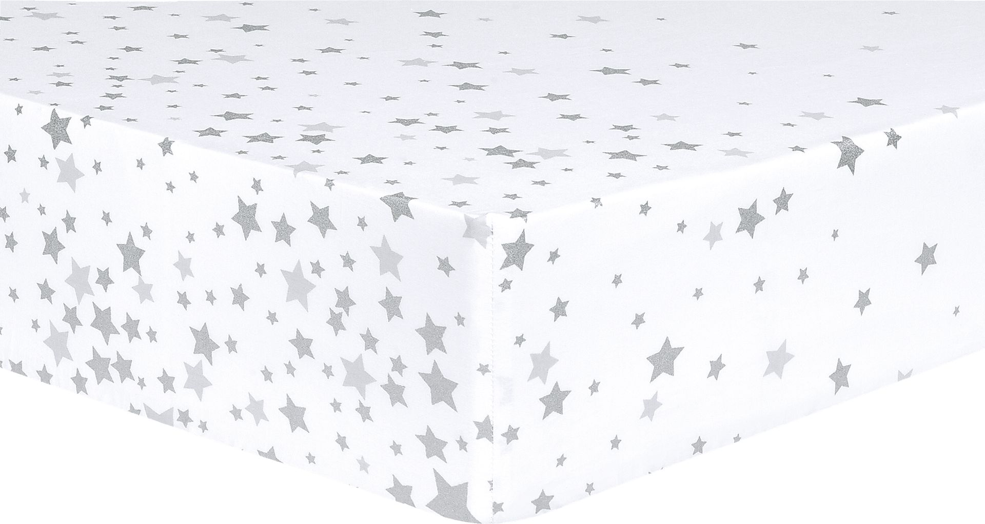 Starry Slumbers Gray 3 Pc Baby Bedding Set - Image 3