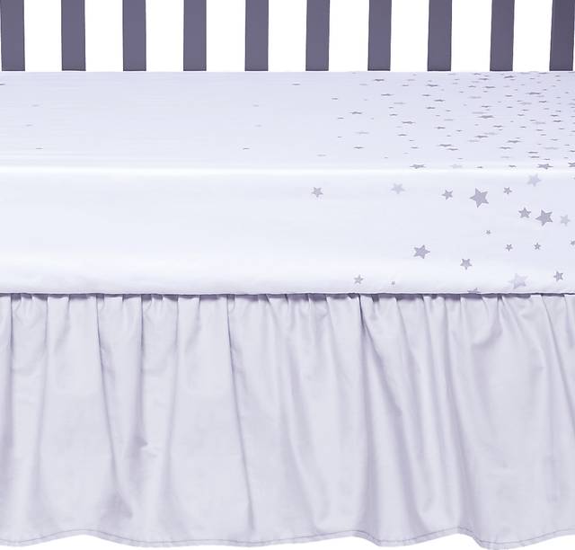 Starry Slumbers Gray 3 Pc Baby Bedding Set - Thumbnail - Image 4