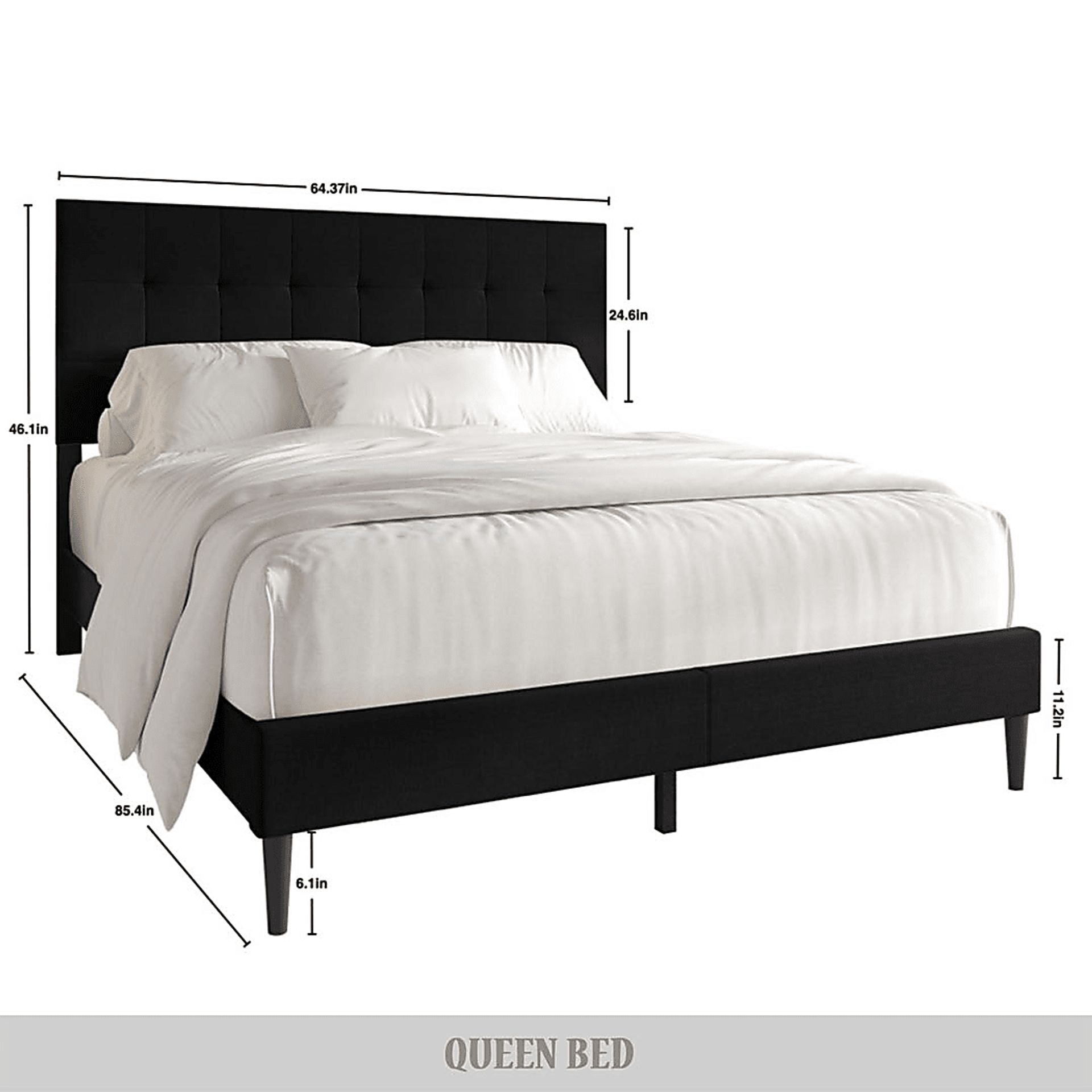 Starstreet Black Queen Bed - Image 3