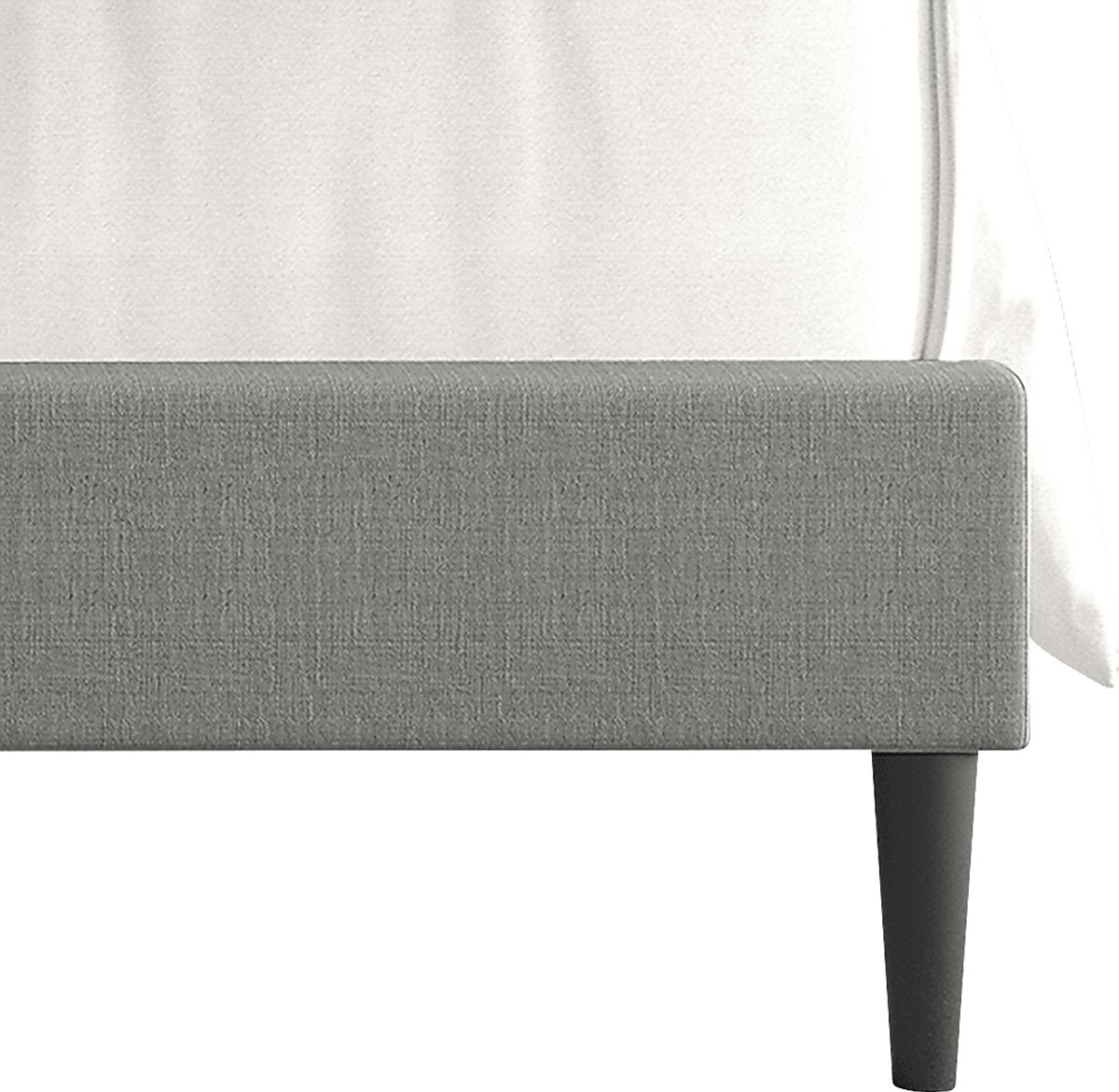 Starstreet Light Gray Polyester Fabric Full Bed | Rooms to Go