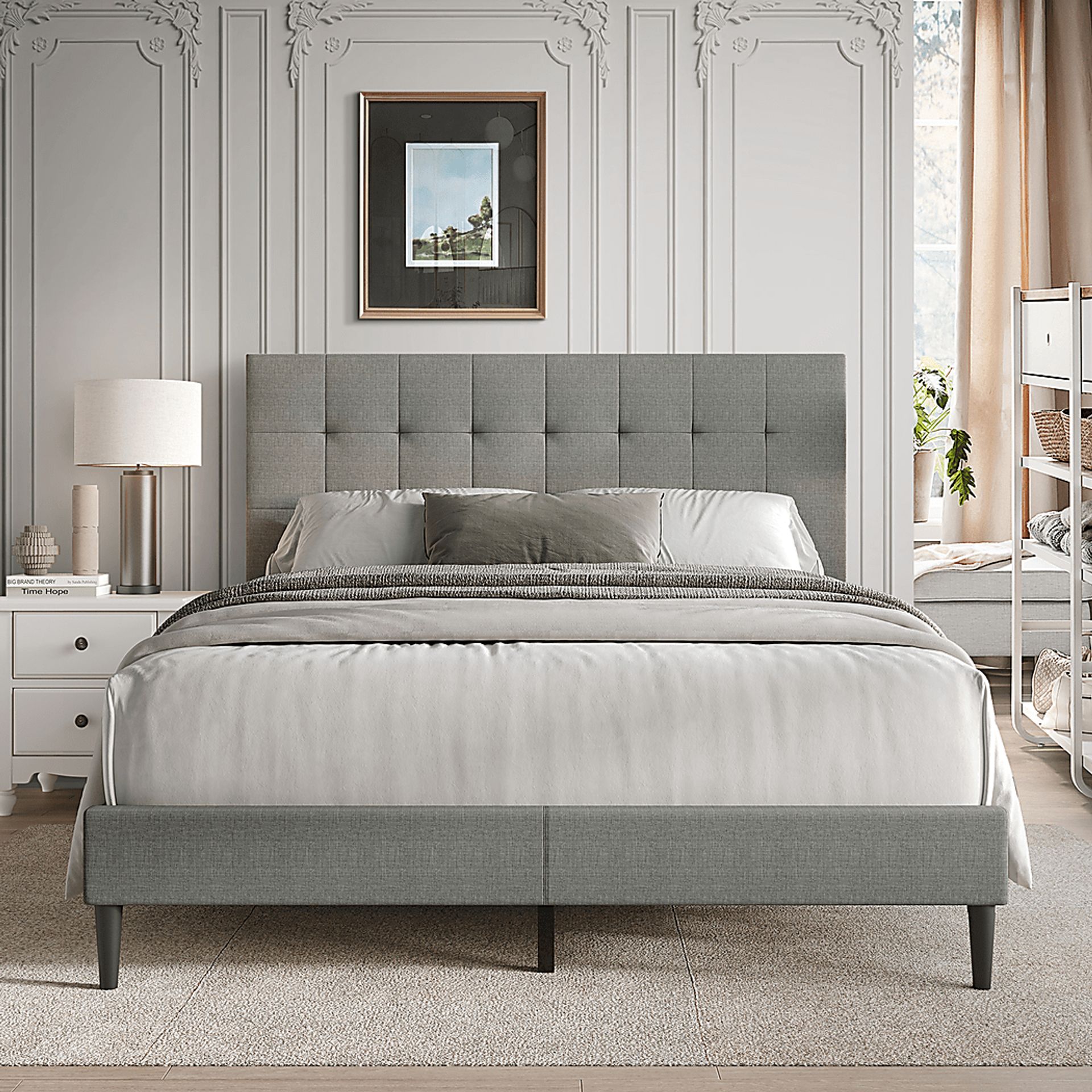 Starstreet Light Gray Queen Bed - Image 2