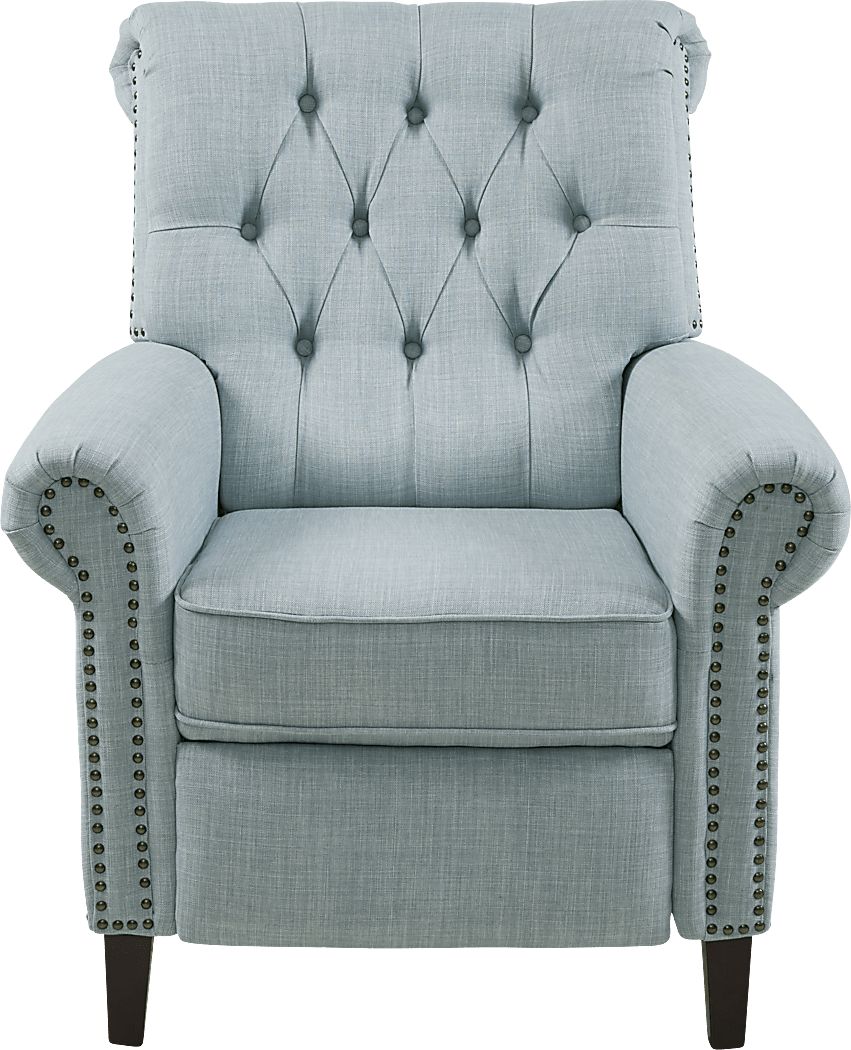 Starware Blue Manual Recliner