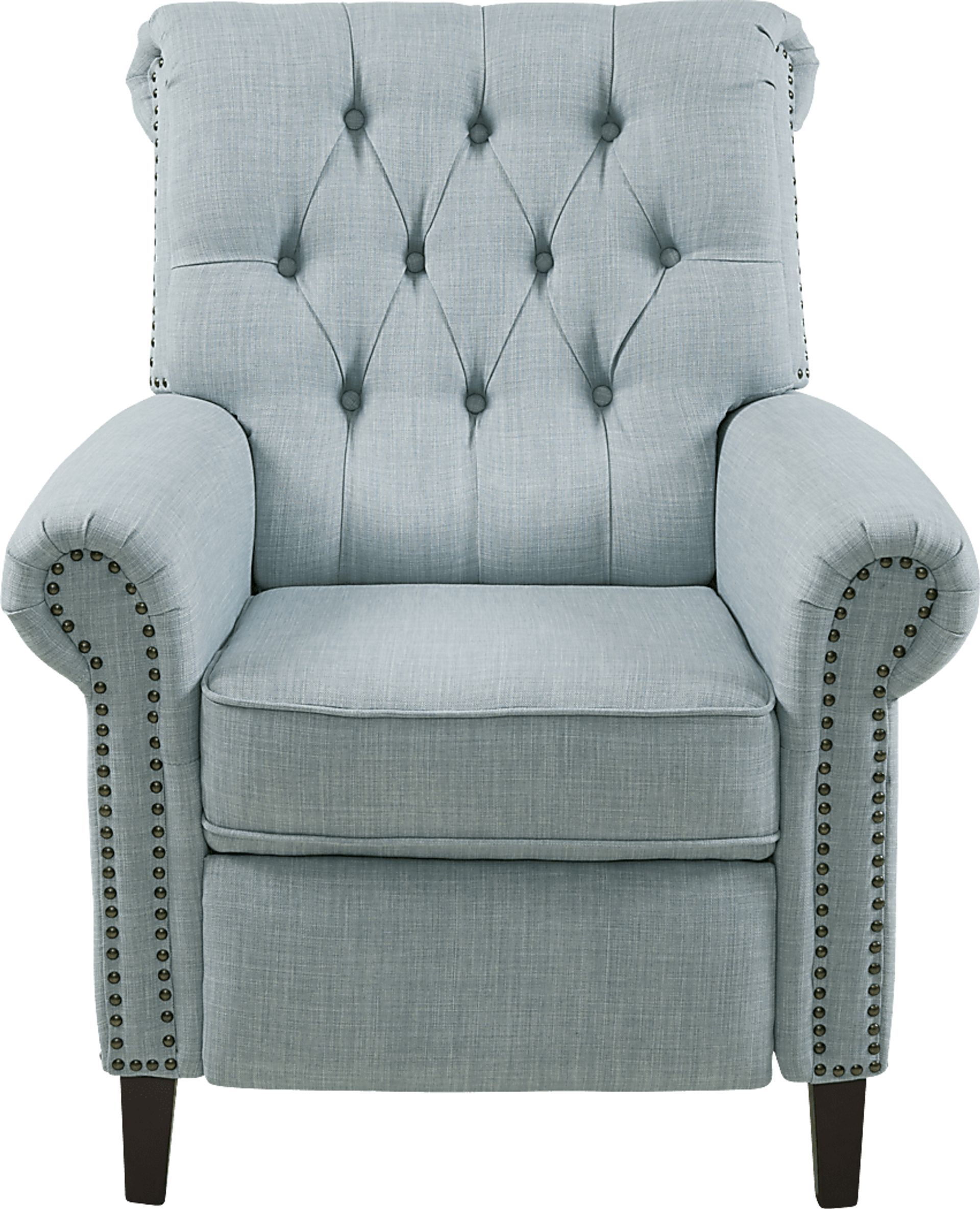 Starware Blue Manual Recliner - Image 1