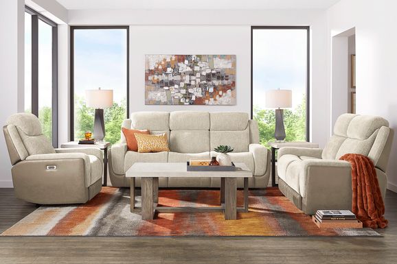 ASHLEY - JUEGO DE SOFÁ RECLINABLE, LOVESEAT Y RECLINABLE PARTY TIME PO –  Serra Furniture