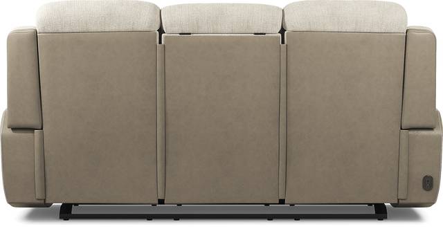 State Street Beige 7 Pc Dual Power Reclining Living Room - Thumbnail - Image 5