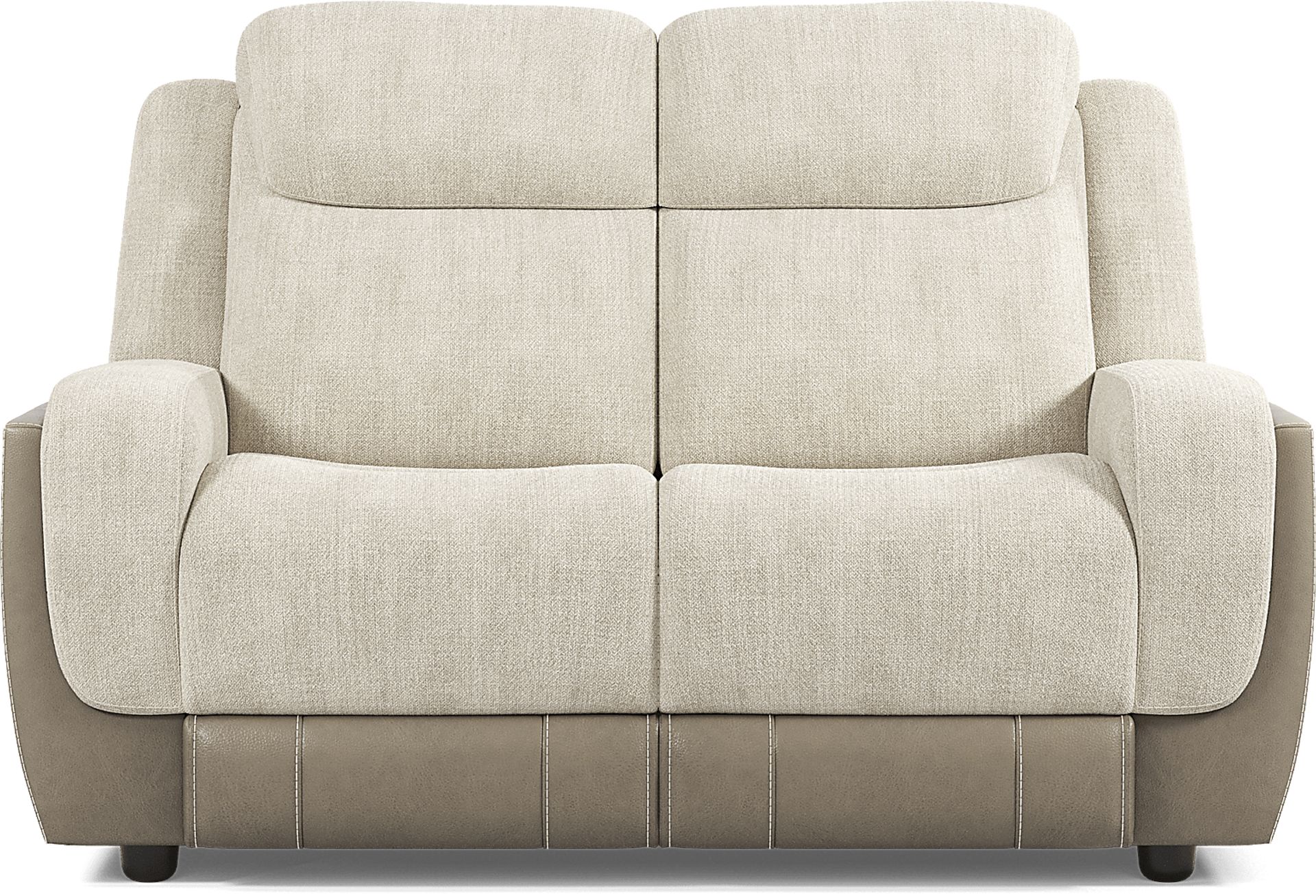 State Street Beige 7 Pc Living Room with Dual Power Reclining Sofa - Image 6