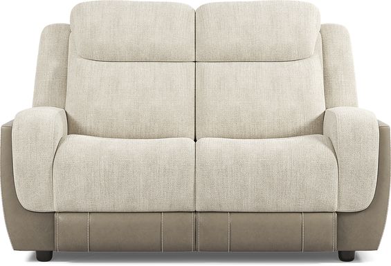 State Street Beige Loveseat