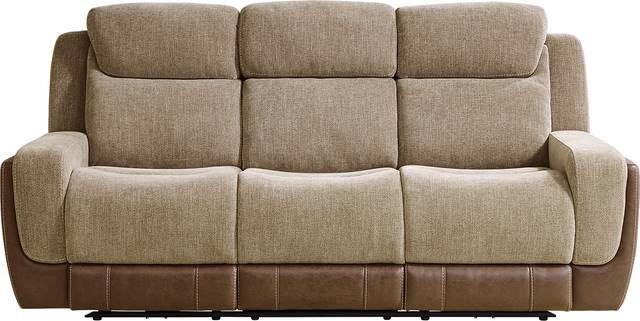 State Street Camel 2 Pc Living Room with Dual Power Reclining Sofa - Thumbnail - Image 2