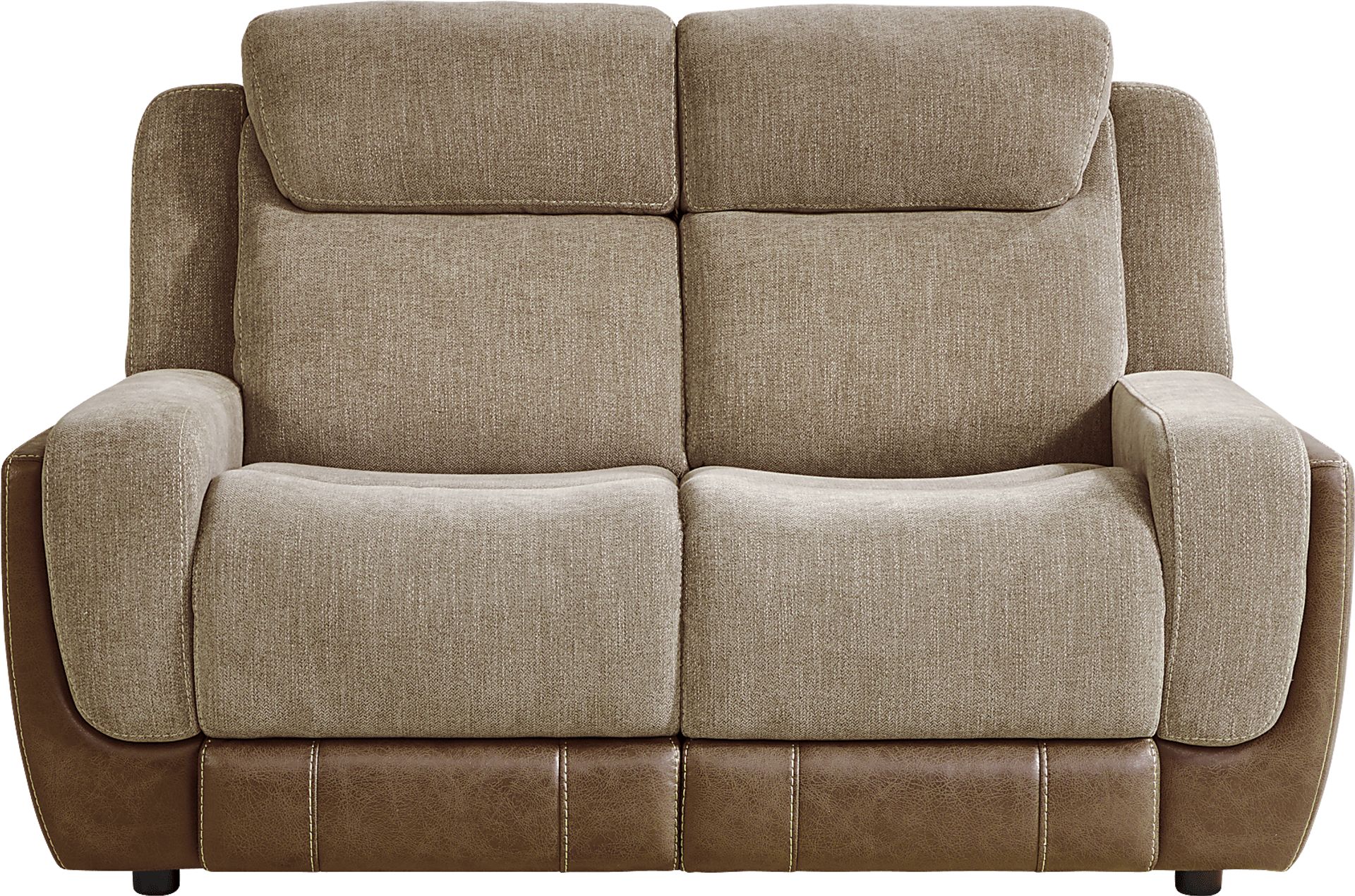 State Street Camel 7 Pc Living Room with Reclining Sofa - Image 4