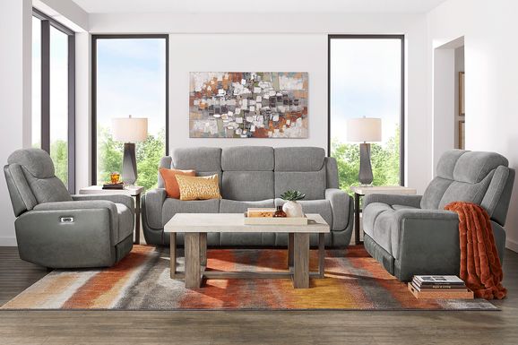 State Street 5 Pc Non-Power Reclining Living Room Set