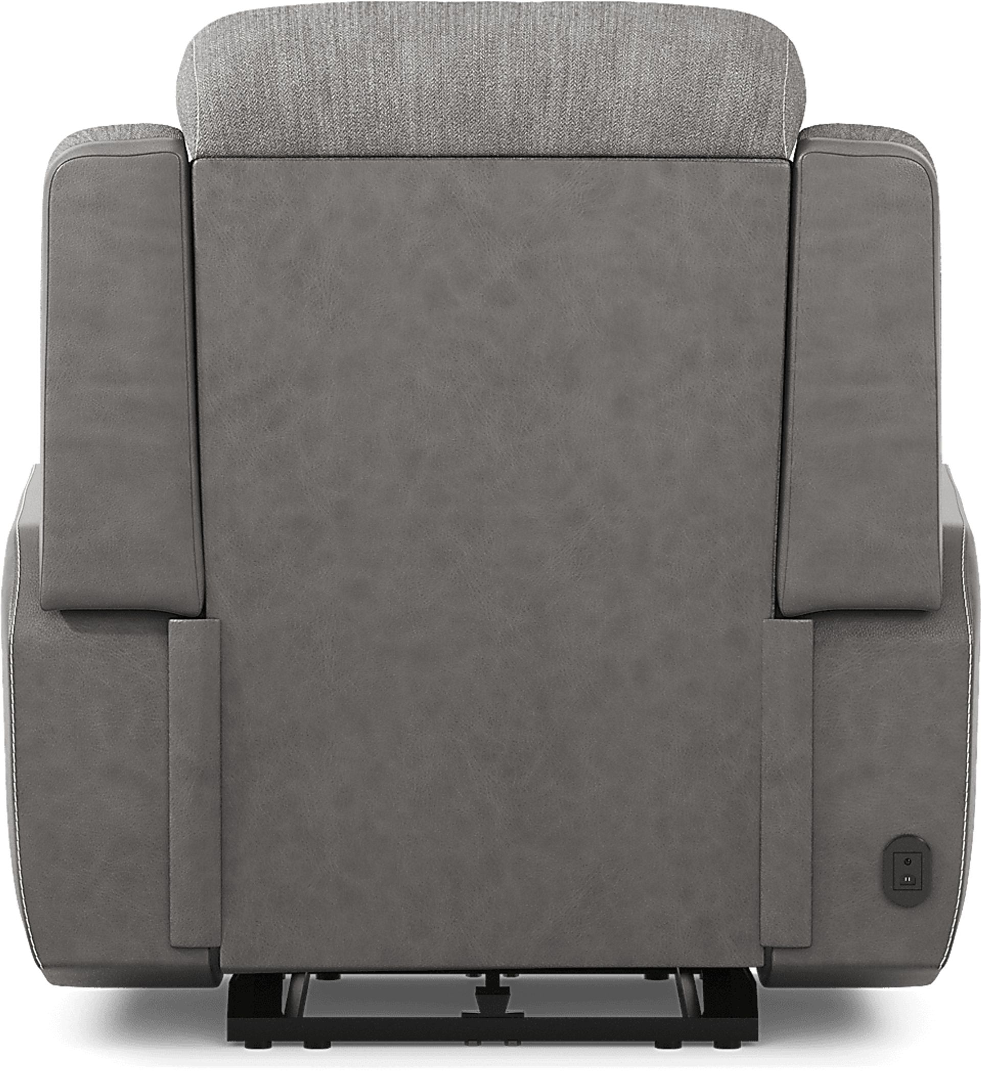 State Street Gray 3 Pc Dual Power Reclining Living Room - Image 22