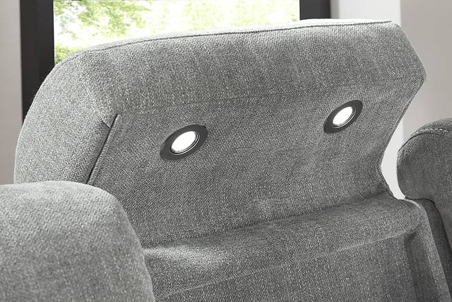 State Street Gray 5 Pc Dual Power Reclining Living Room - Thumbnail - Image 10
