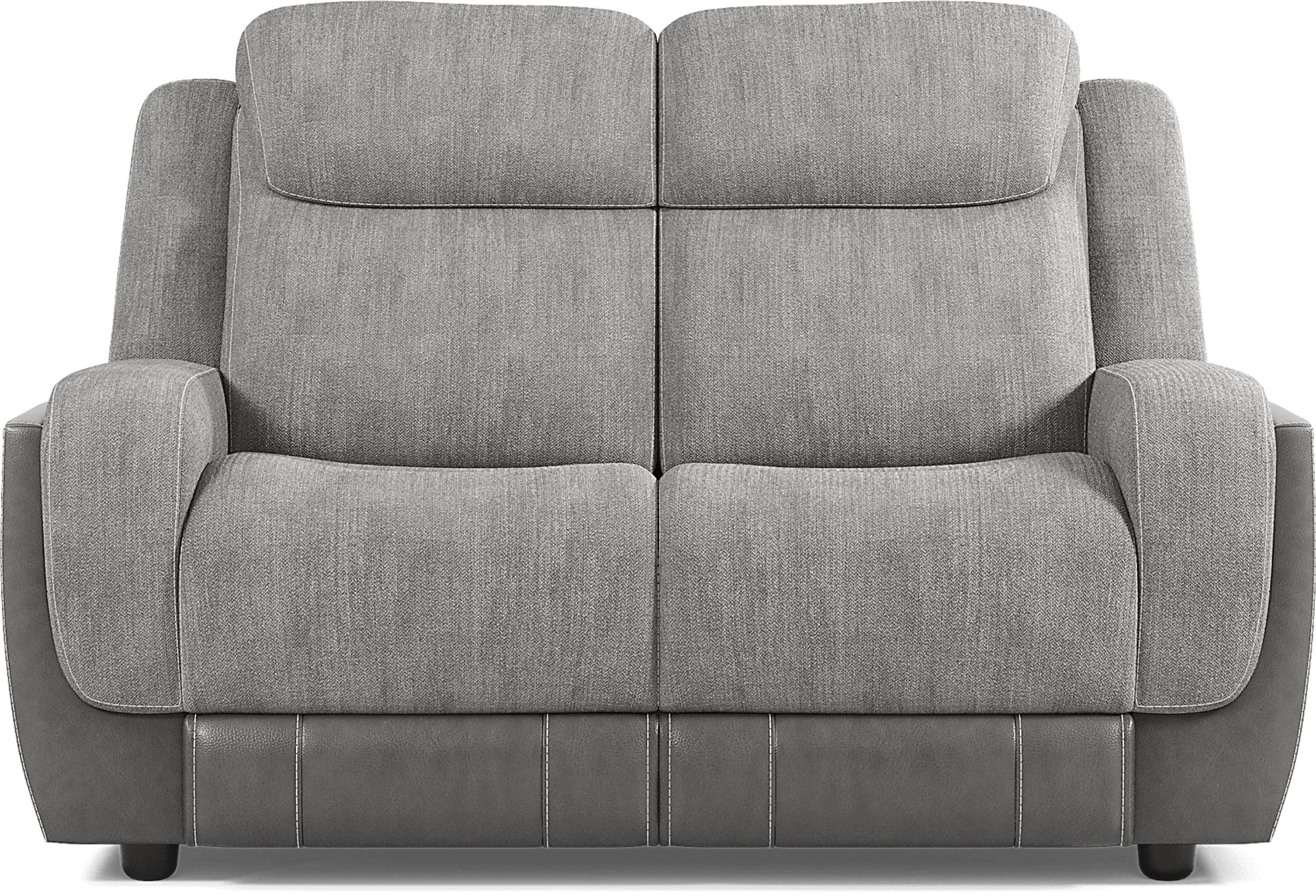 State Street Gray 2 Pc Living Room with Dual Power Reclining Sofa - Image 13
