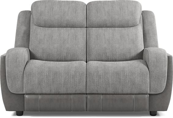 State Street Gray Loveseat