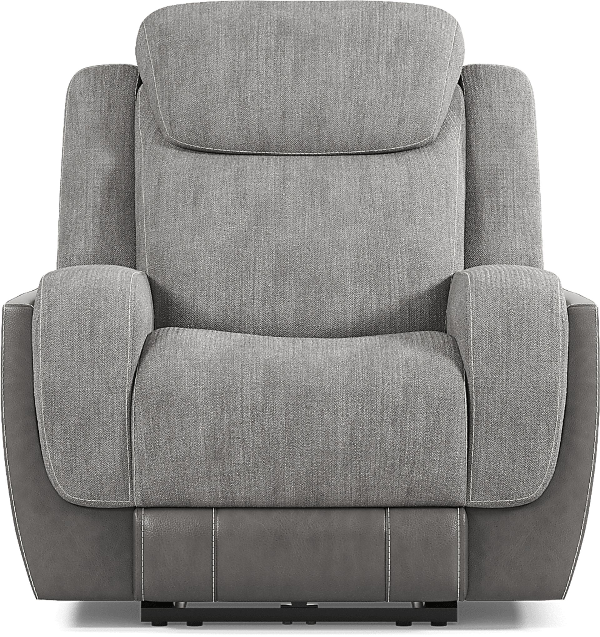 State Street Gray Recliner - Image 2