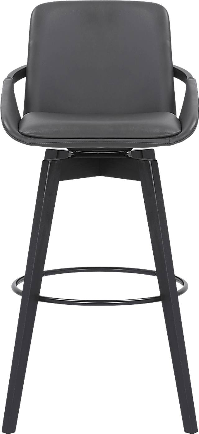 Statistreet Gray Swivel Barstool - Thumbnail - Image 3