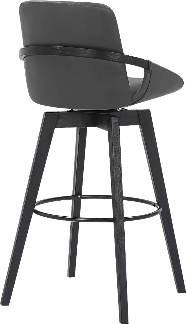 Statistreet Gray Swivel Barstool - Thumbnail - Image 5