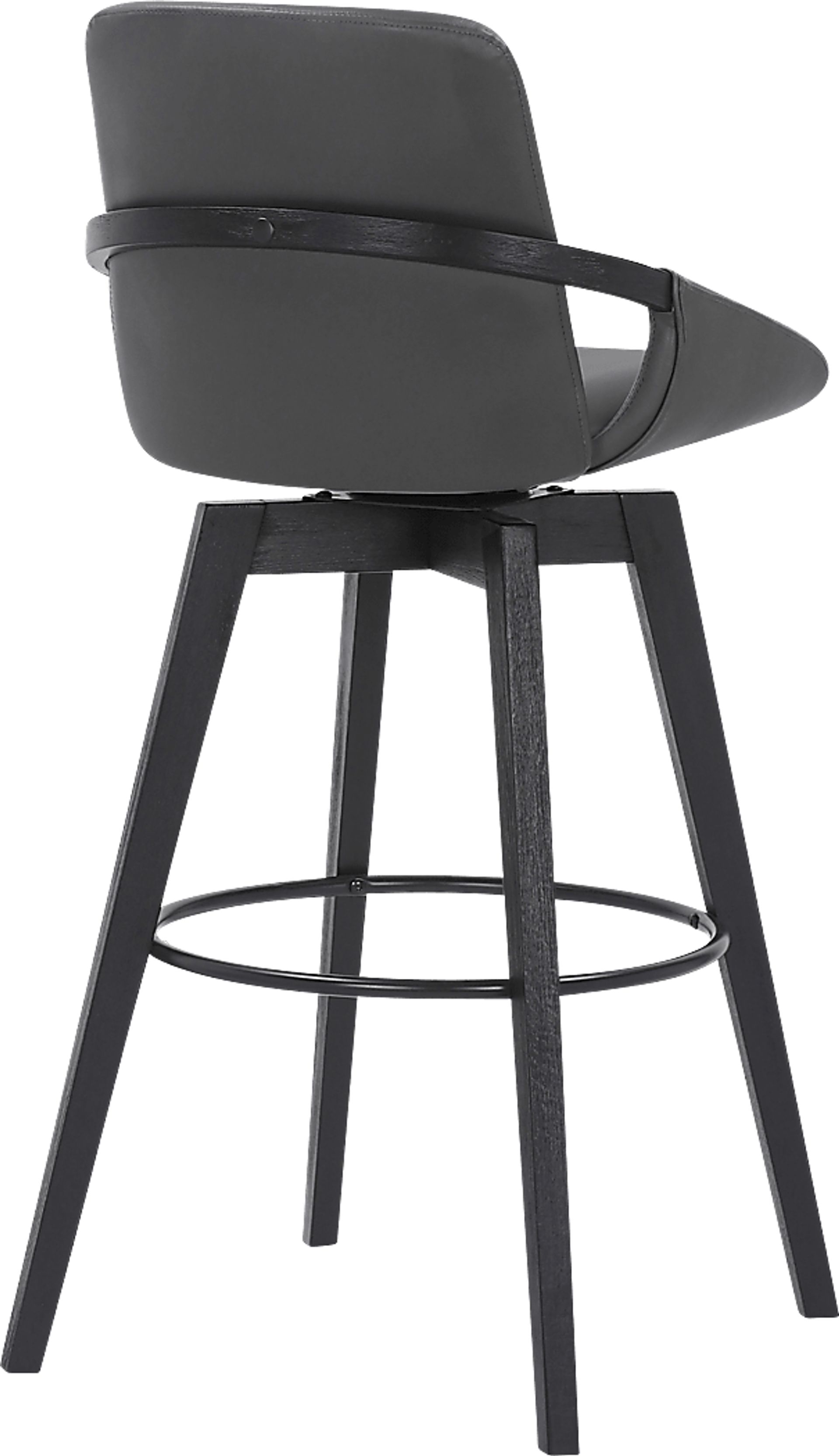 Statistreet Gray Swivel Barstool - Image 5