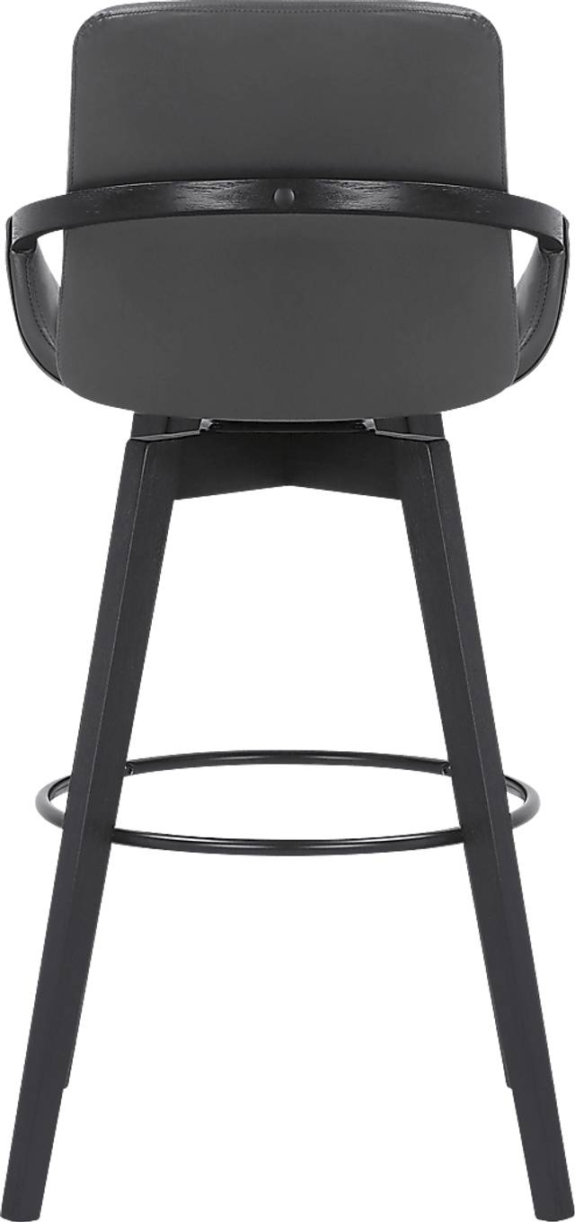 Statistreet Gray Swivel Barstool - Thumbnail - Image 6