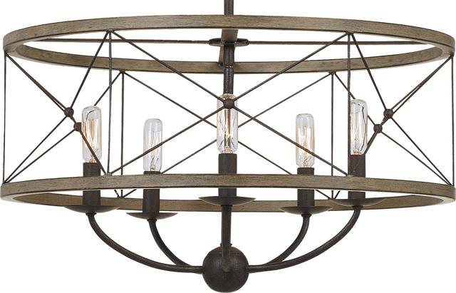 Stauffer Lane Black Chandelier - Thumbnail - Image 2