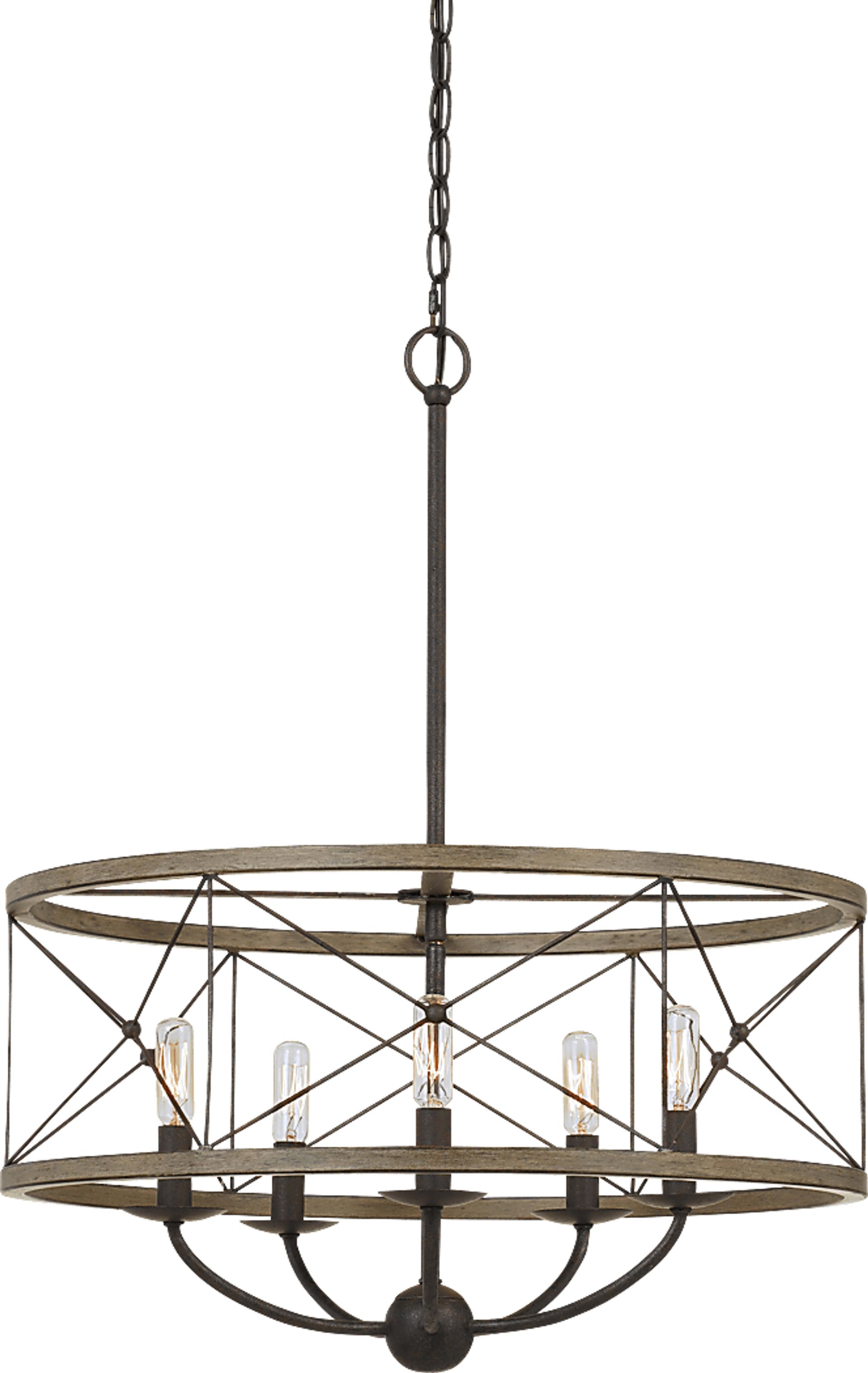 Stauffer Lane Black Chandelier - Image 1