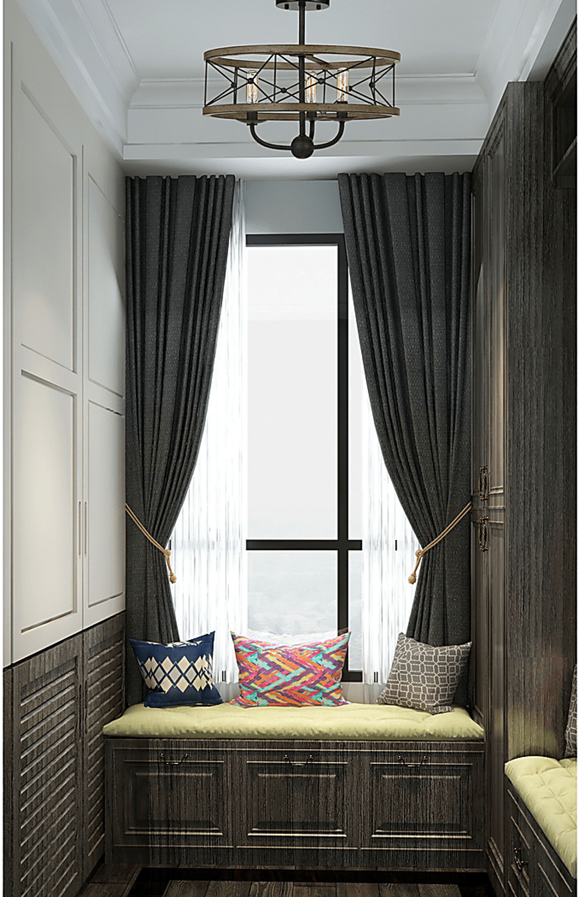 Stauffer Lane Ivory Chandelier - Image 4