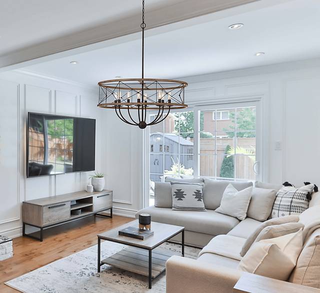 Stauffer Lane Wood Chandelier - Thumbnail - Image 3